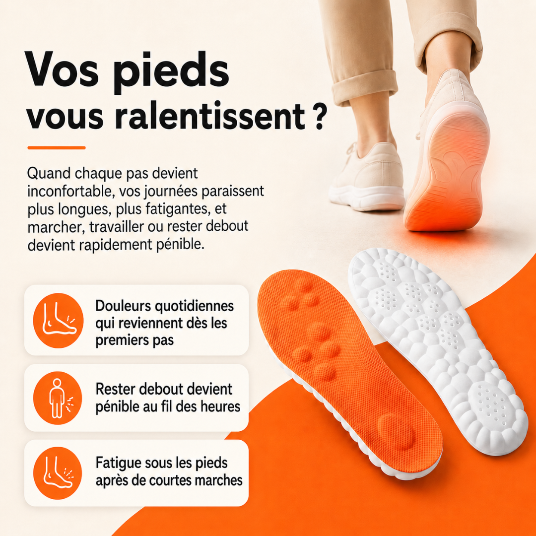 Semelle de massage - Marchez™