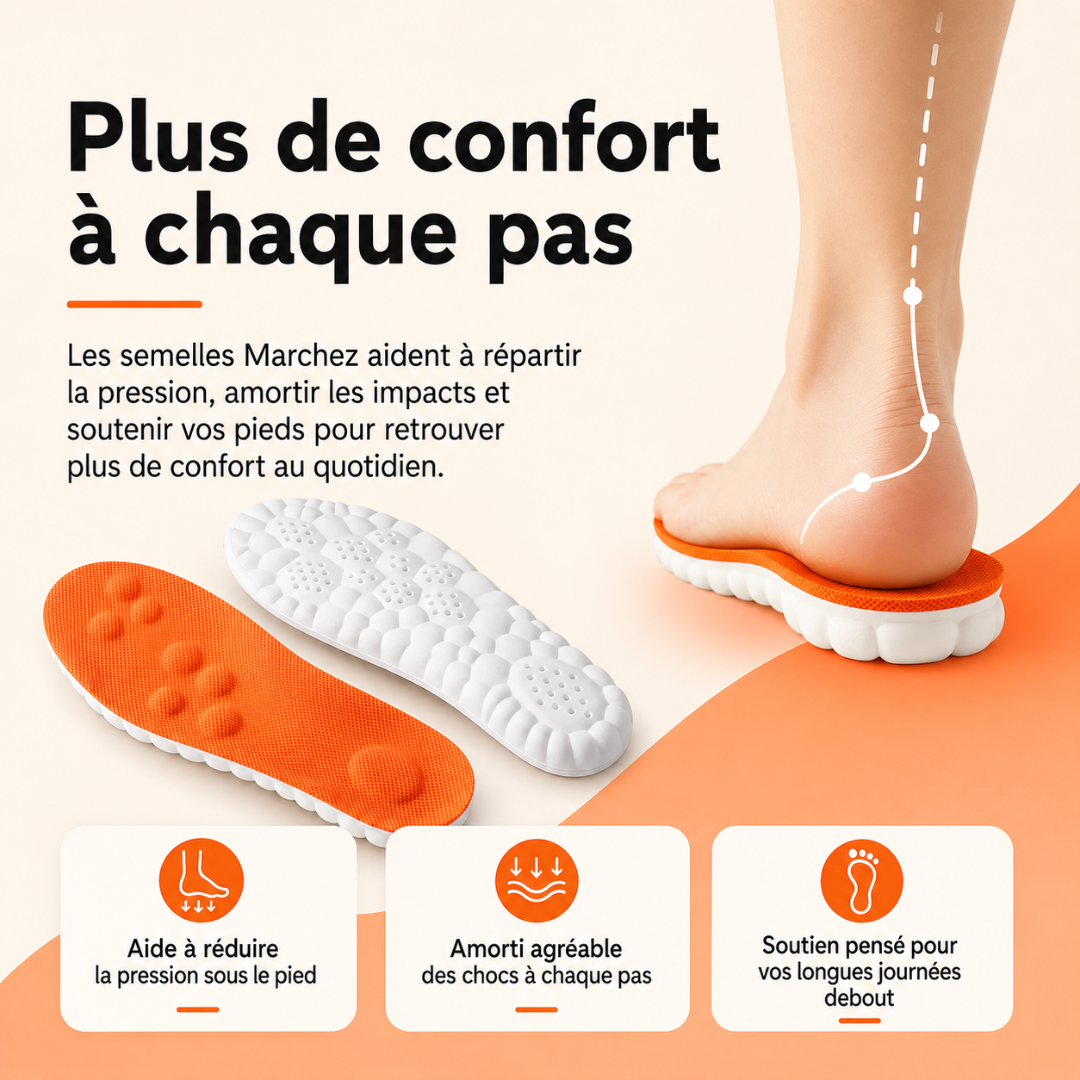 Semelle de massage - Marchez™