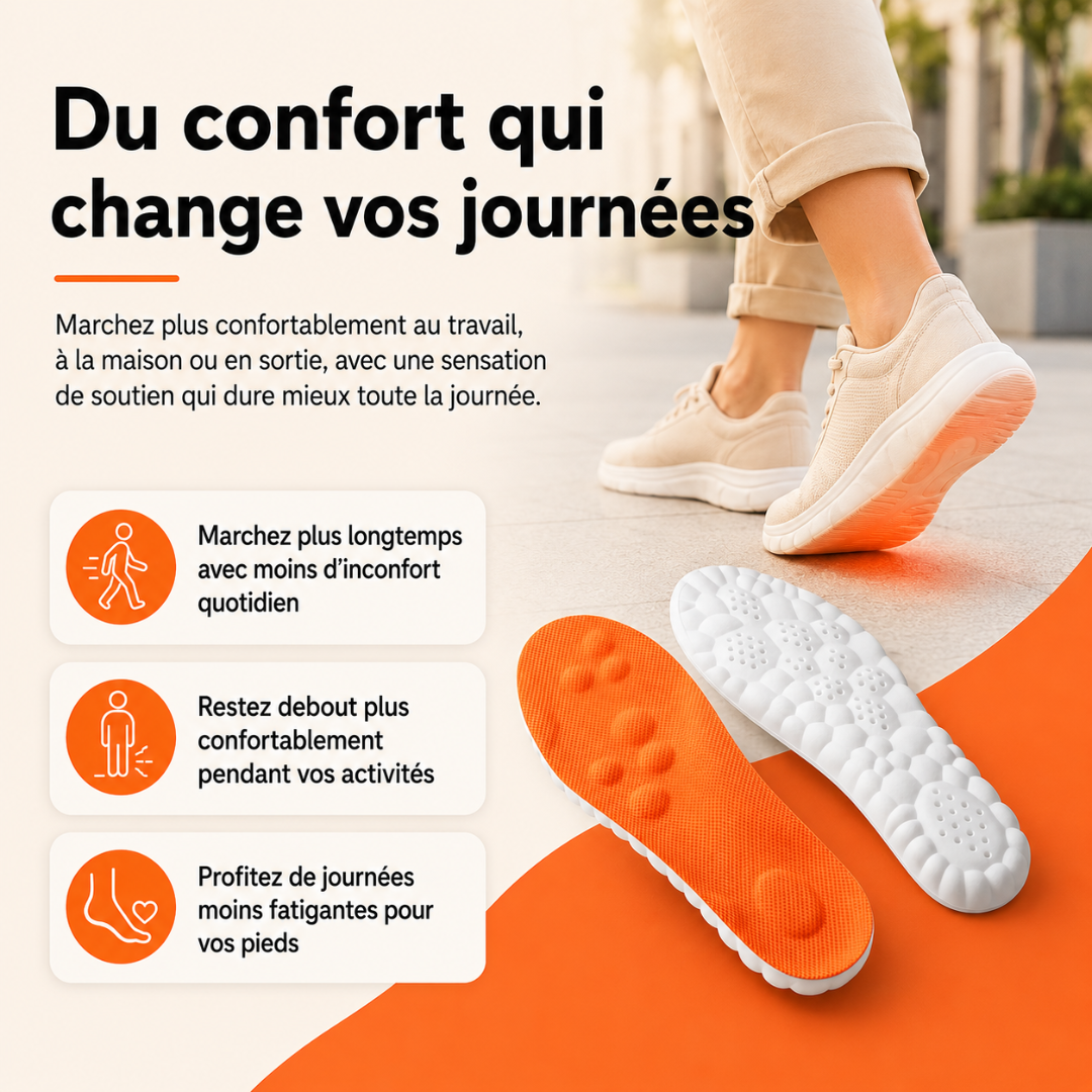 Semelle de massage - Marchez™