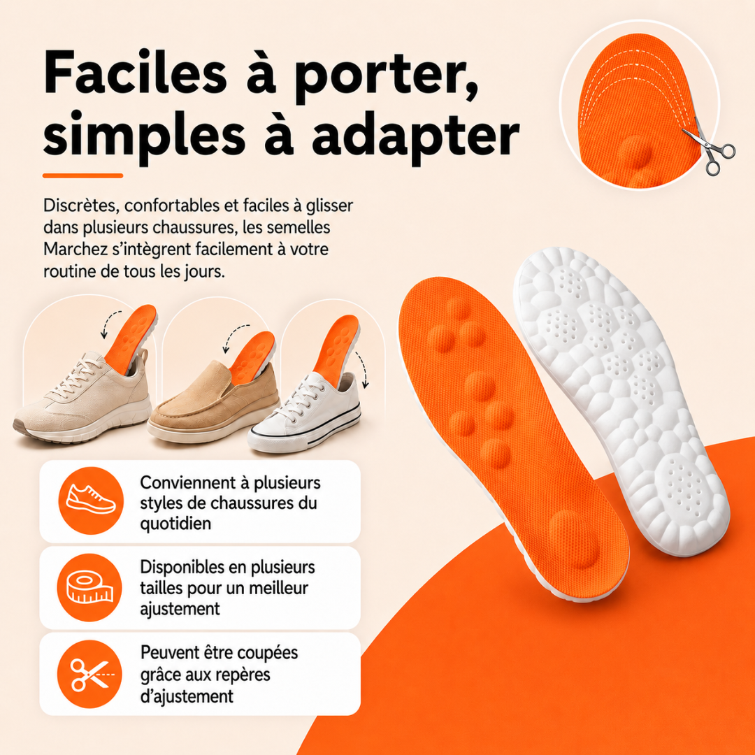 Semelle de massage - Marchez™