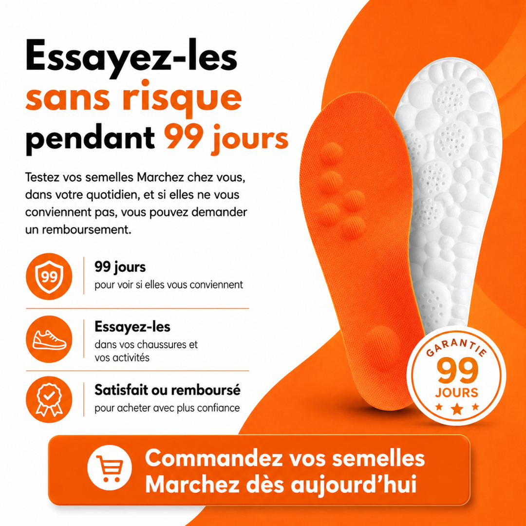 Semelle de massage - Marchez™